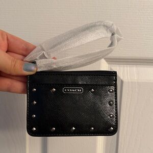 NWT Coach Studded Wristlet